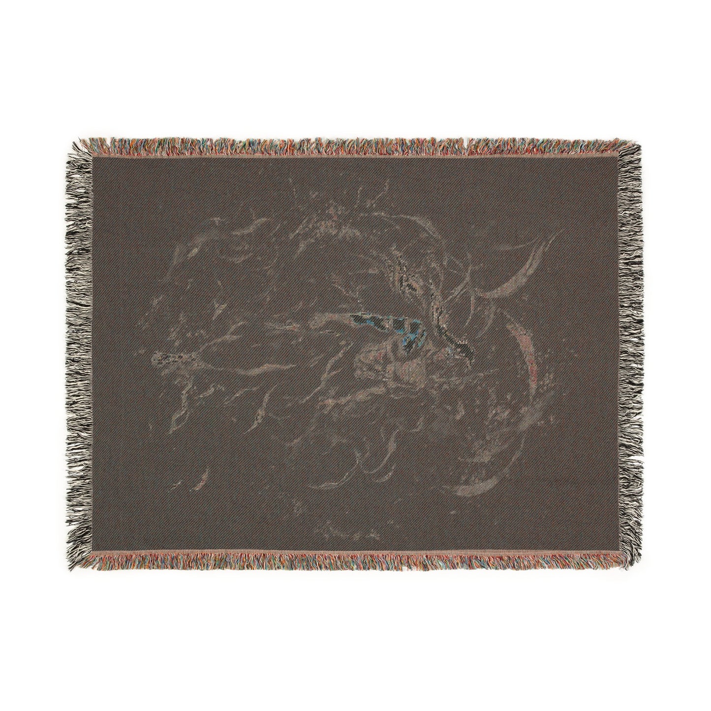 Bleach Ichigo Getsuga Woven Blanket — Anime Power-Up Throw