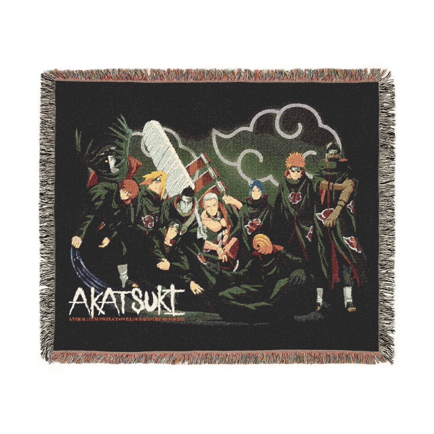 Akatsuki  Woven Blanket — Menacing Anime Villains Throw