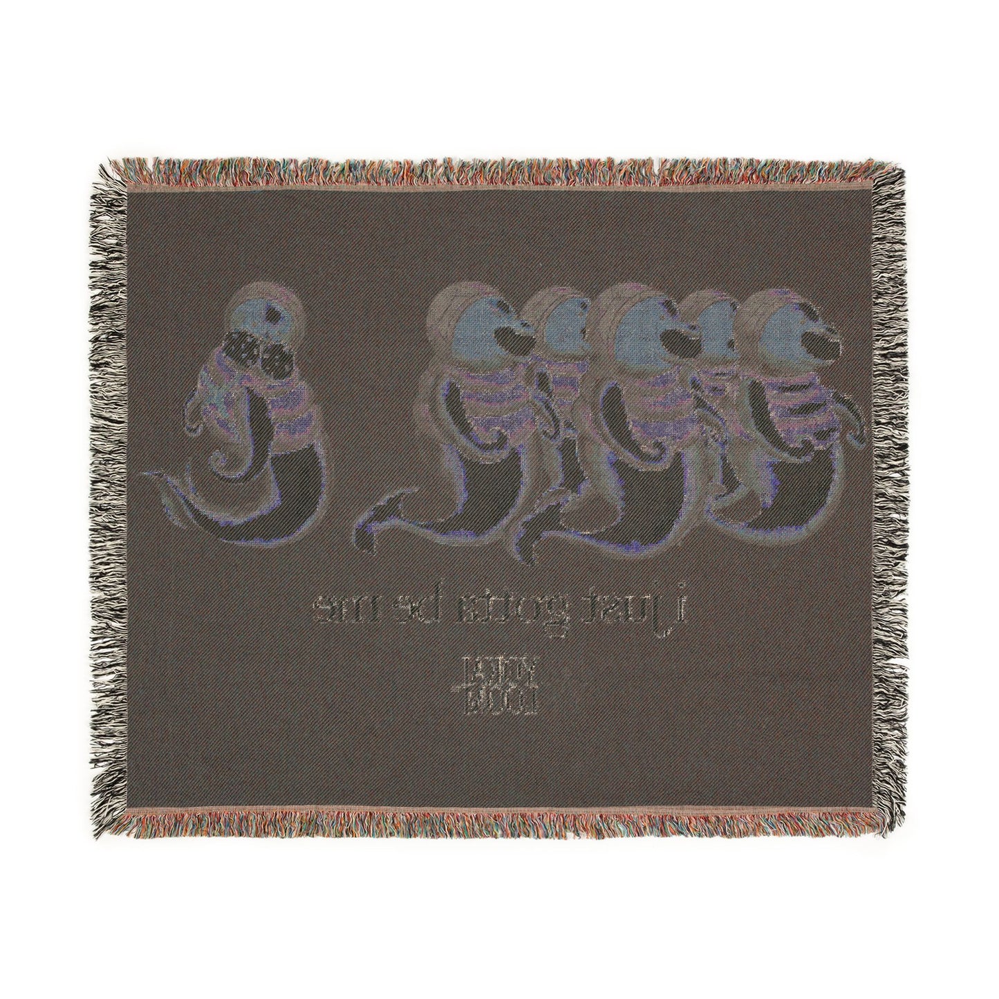 Dugong Days Woven Blanket