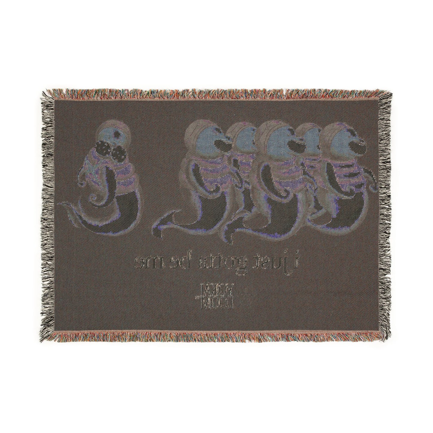 Dugong Days Woven Blanket