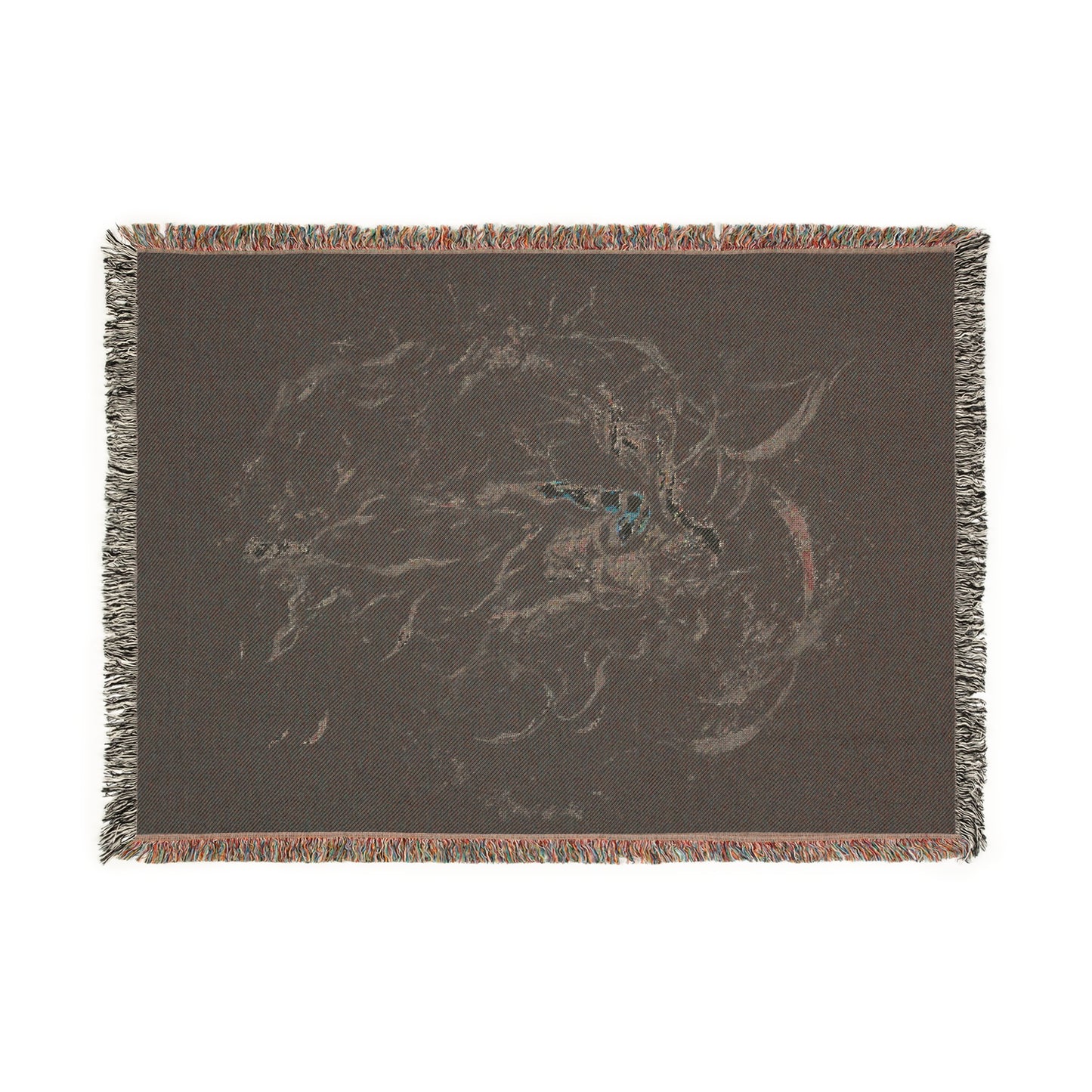 Bleach Ichigo Getsuga Woven Blanket — Anime Power-Up Throw