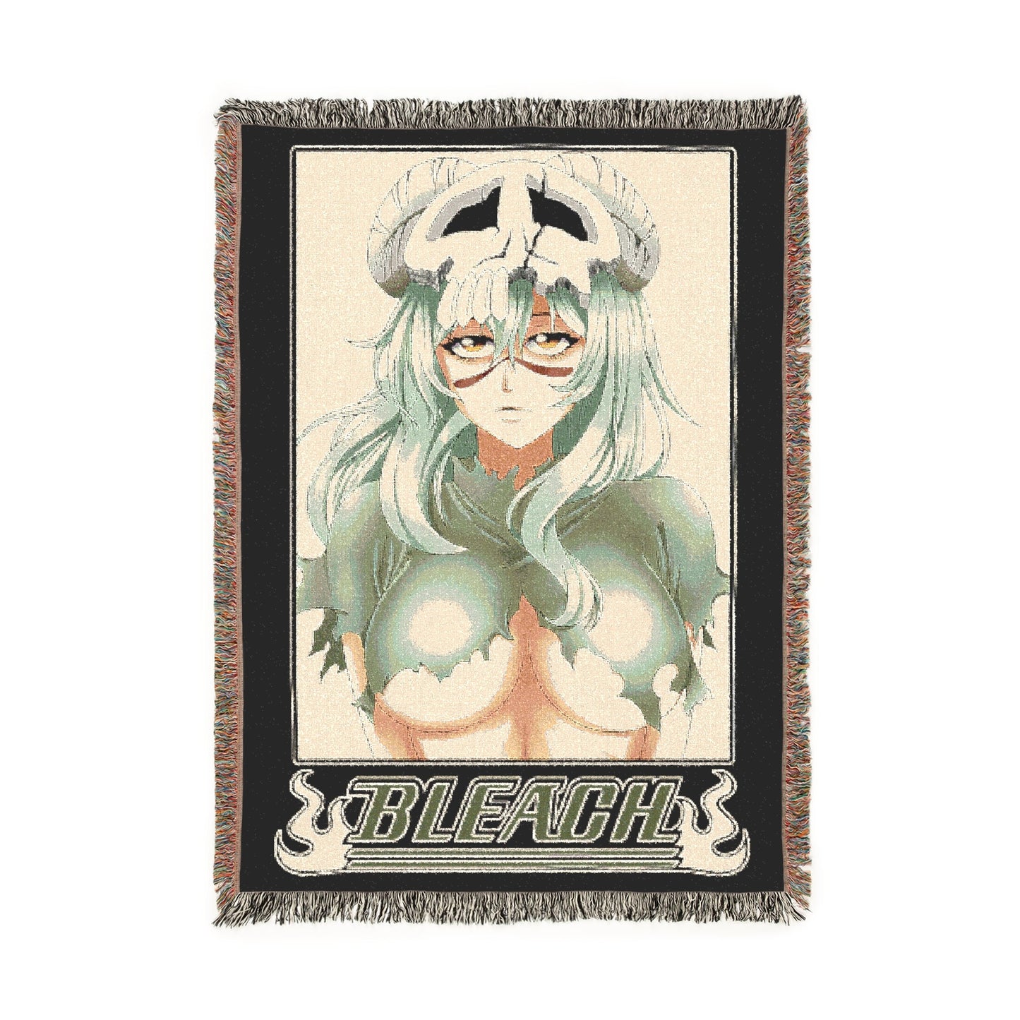 Espada No. 3 Serenity — Nel Tu Woven Throw Blanket | Bleach Anime Home Déco
