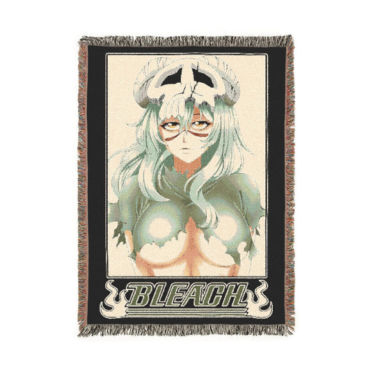 Espada No. 3 Serenity — Nel Tu Woven Throw Blanket | Bleach Anime Home Déco