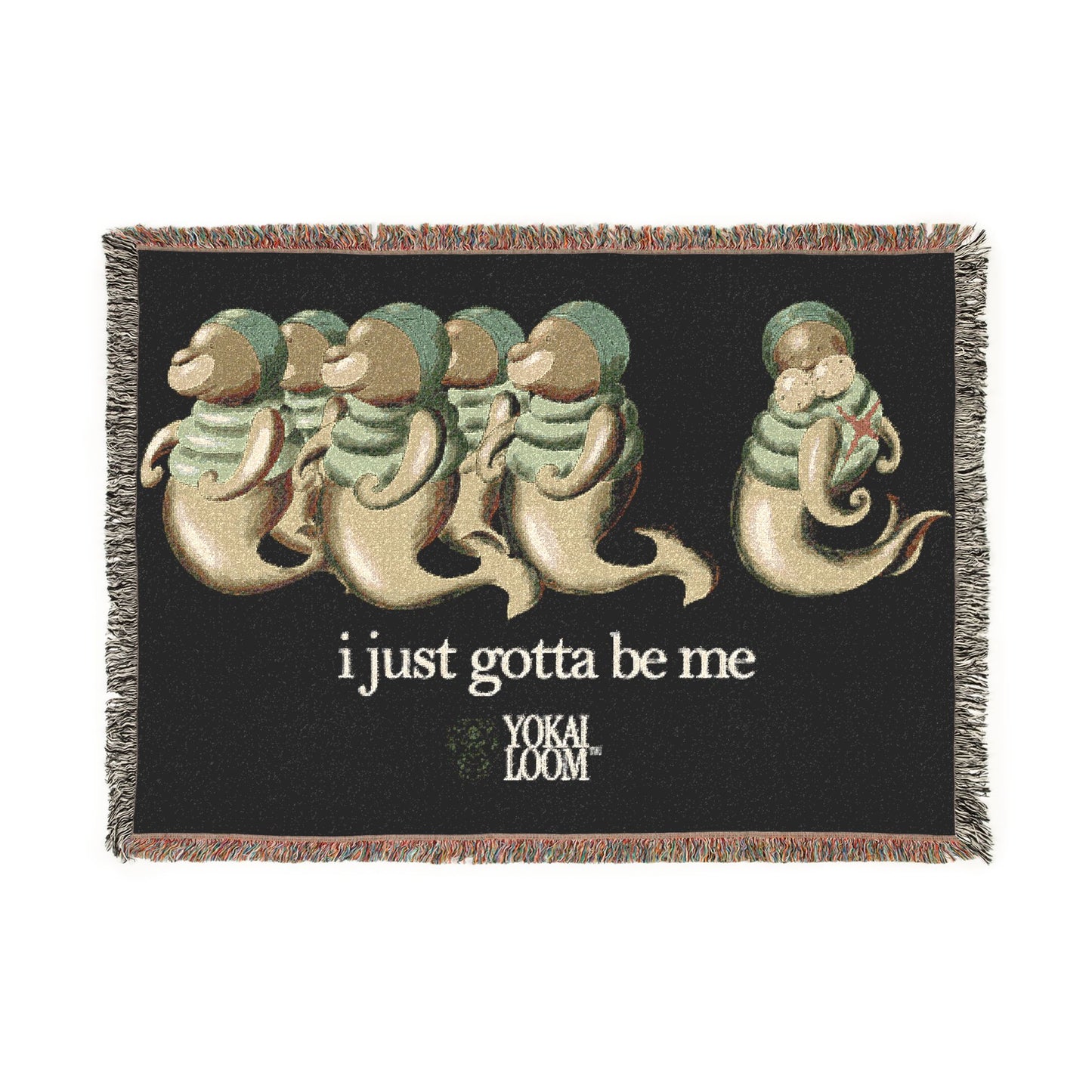 Dugong Days Woven Blanket
