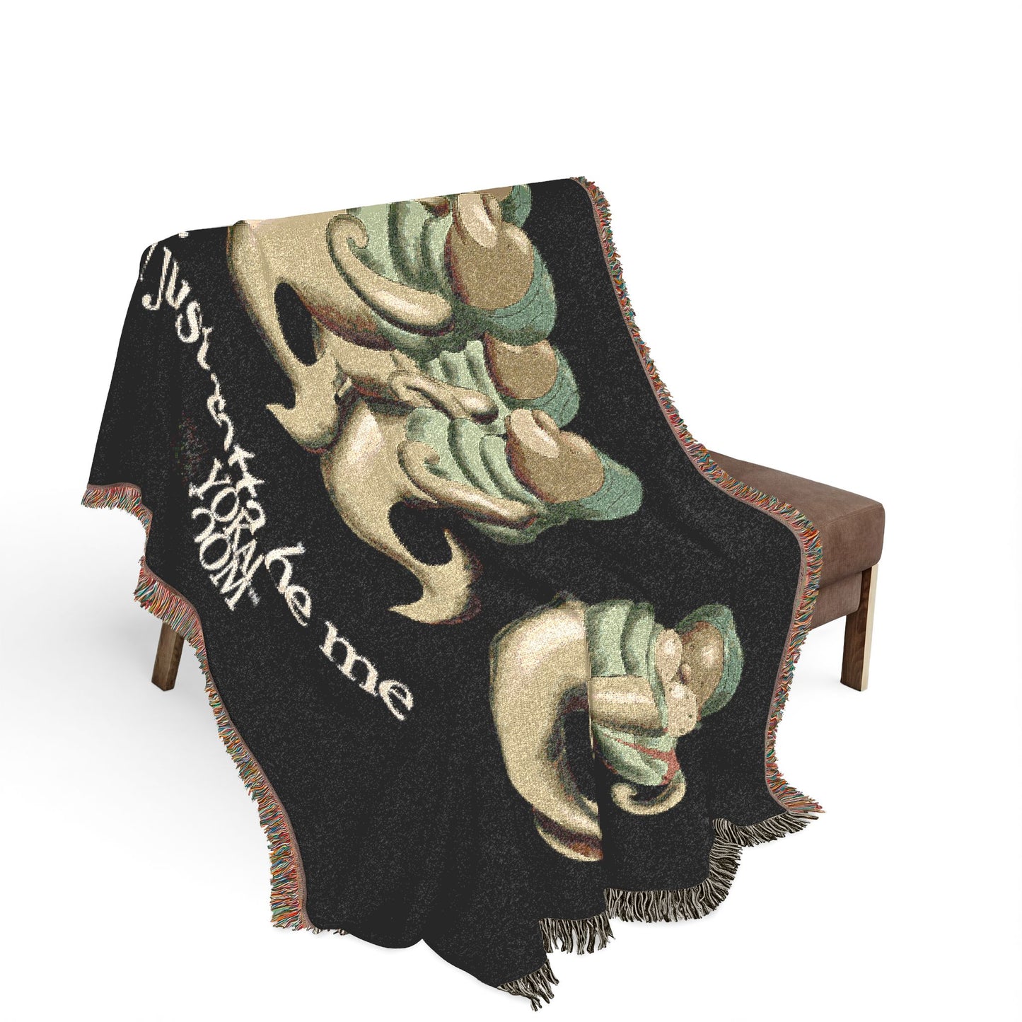 Dugong Days Woven Blanket