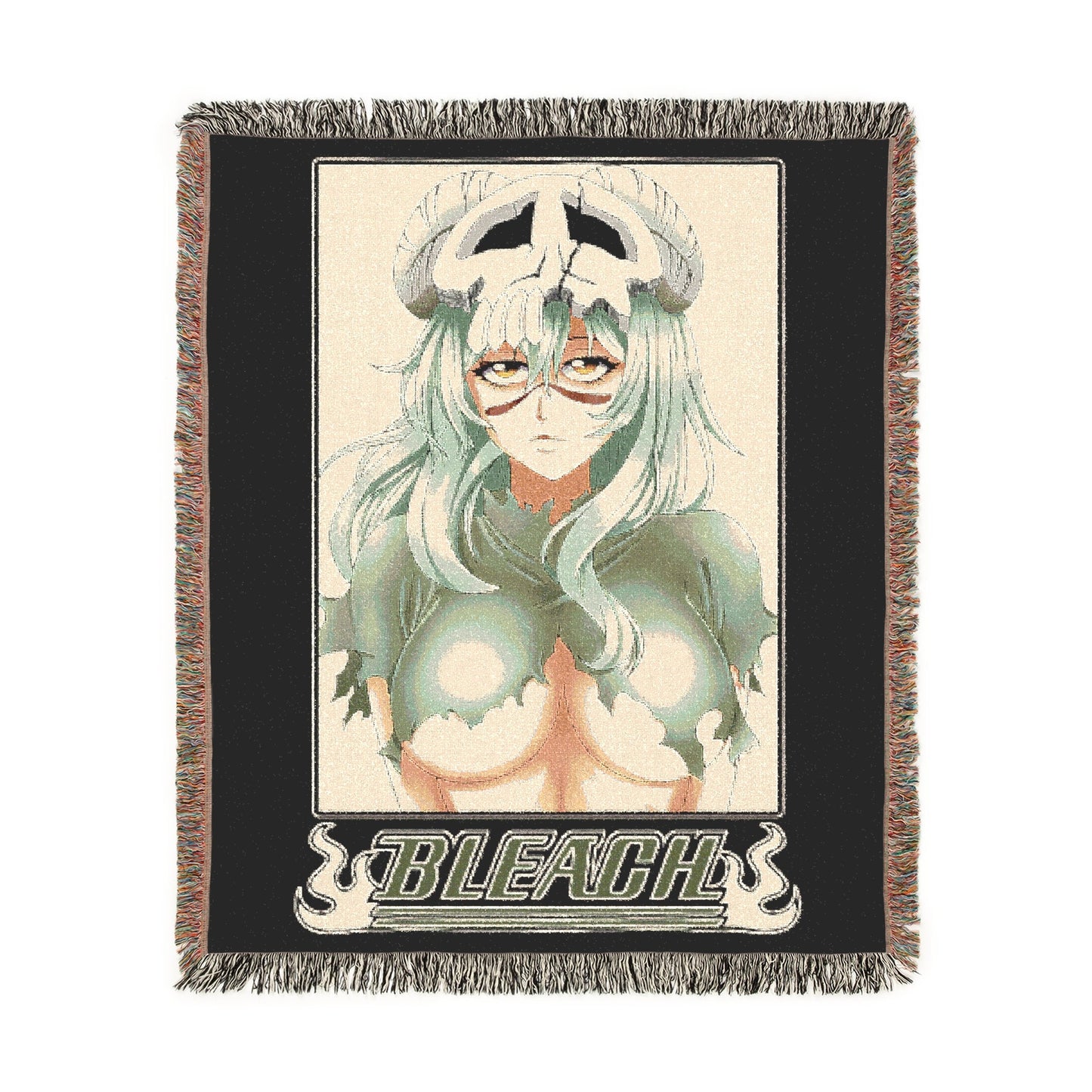 Espada No. 3 Serenity — Nel Tu Woven Throw Blanket | Bleach Anime Home Déco