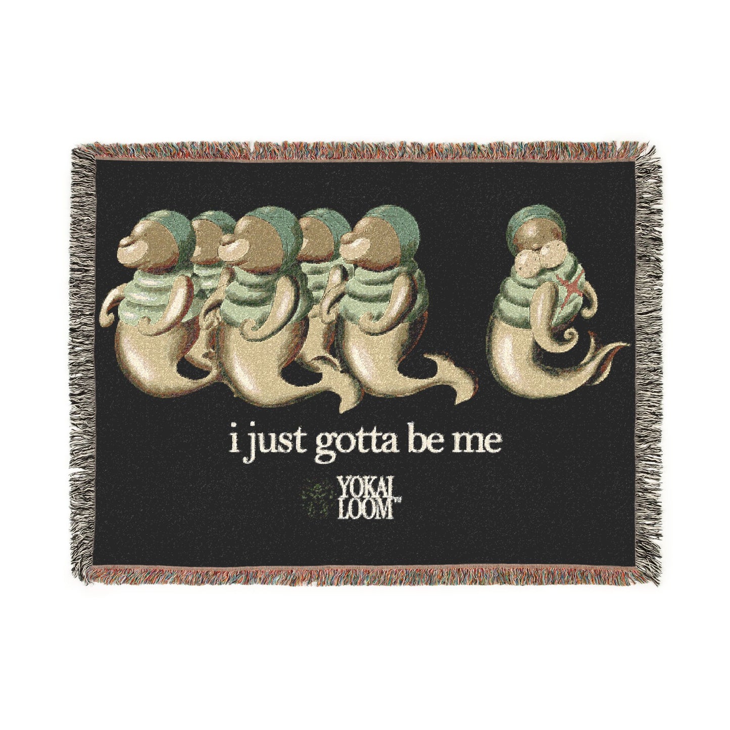 Dugong Days Woven Blanket