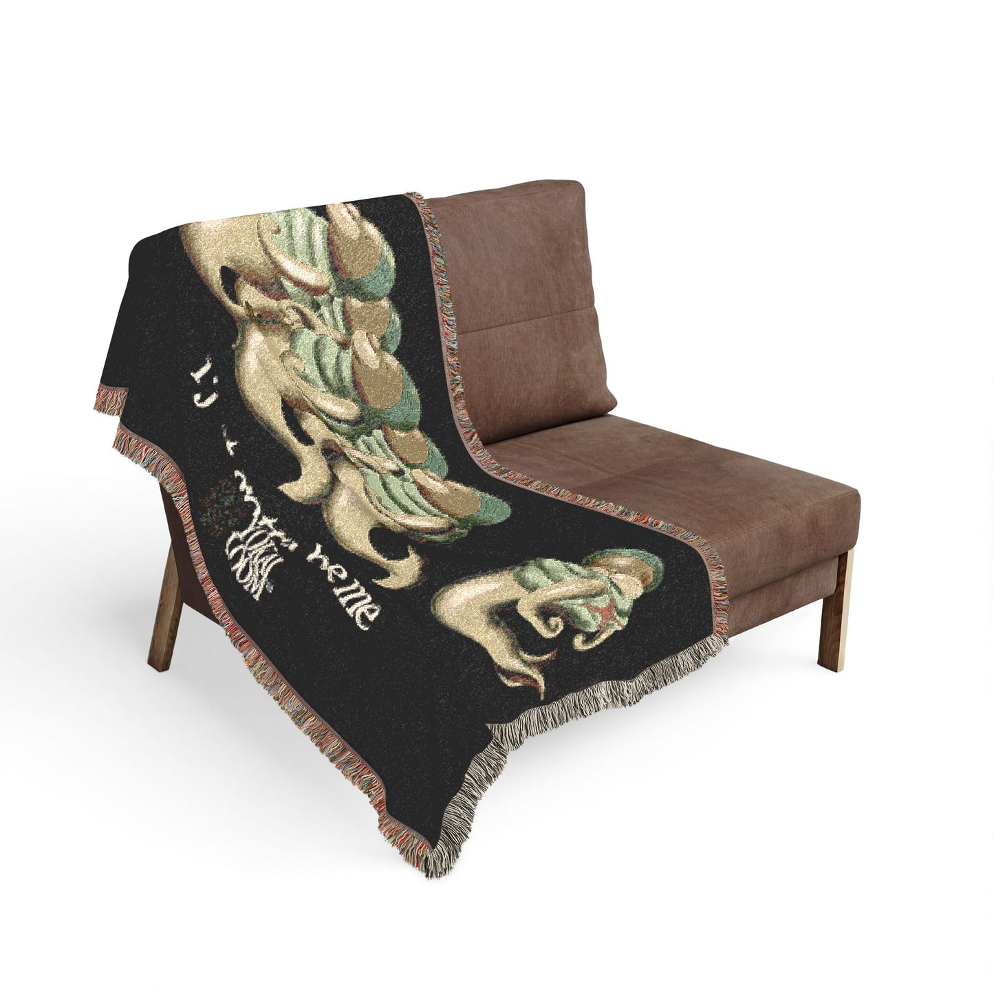 Dugong Days Woven Blanket
