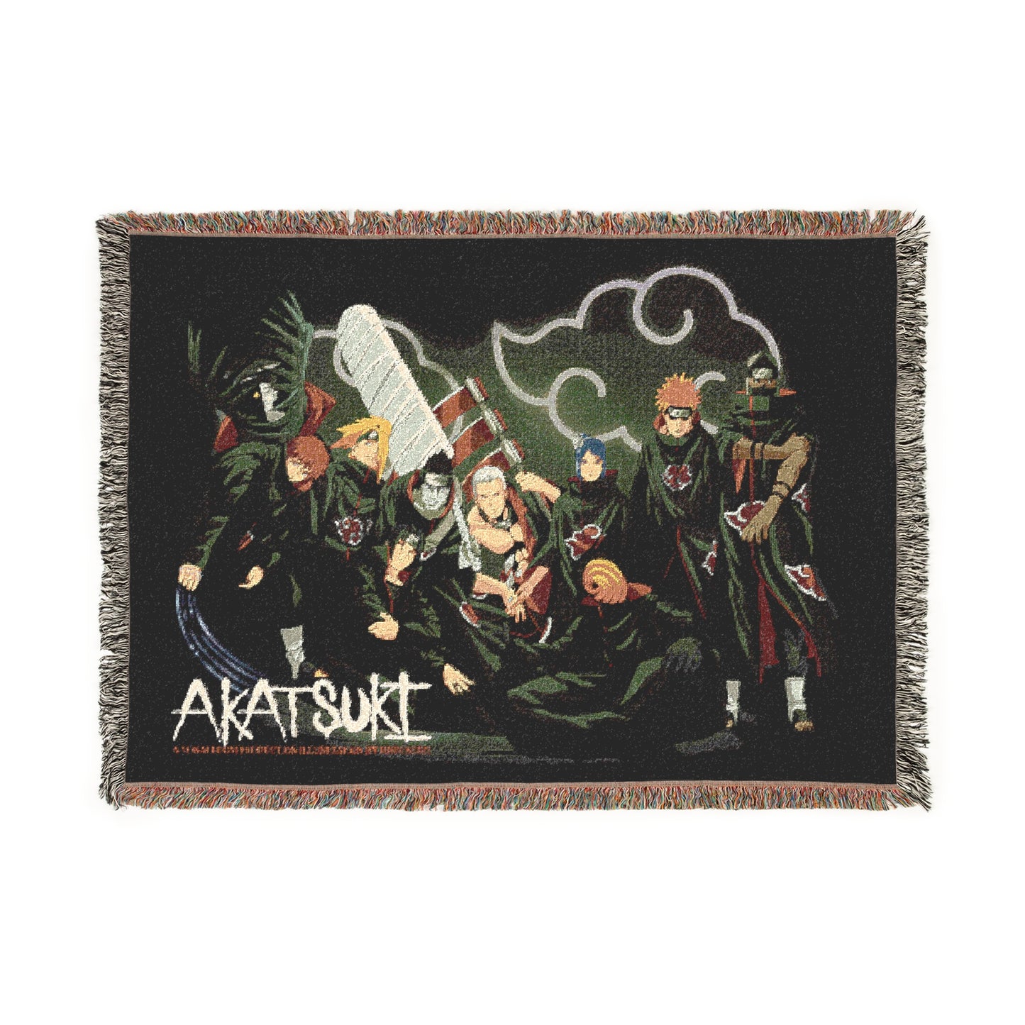 Akatsuki  Woven Blanket — Menacing Anime Villains Throw
