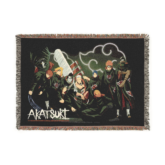 Akatsuki  Woven Blanket — Menacing Anime Villains Throw