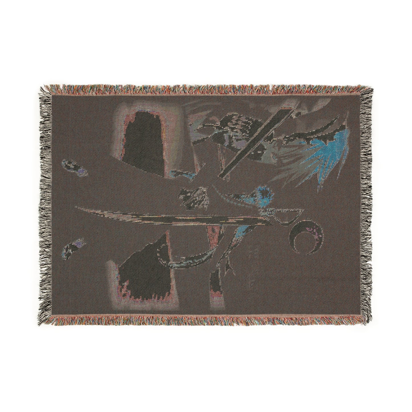 Hueco Mundo Eclipse — Ichigo Kurosaki Woven Throw Blanket | Bleach Anime Home Décor