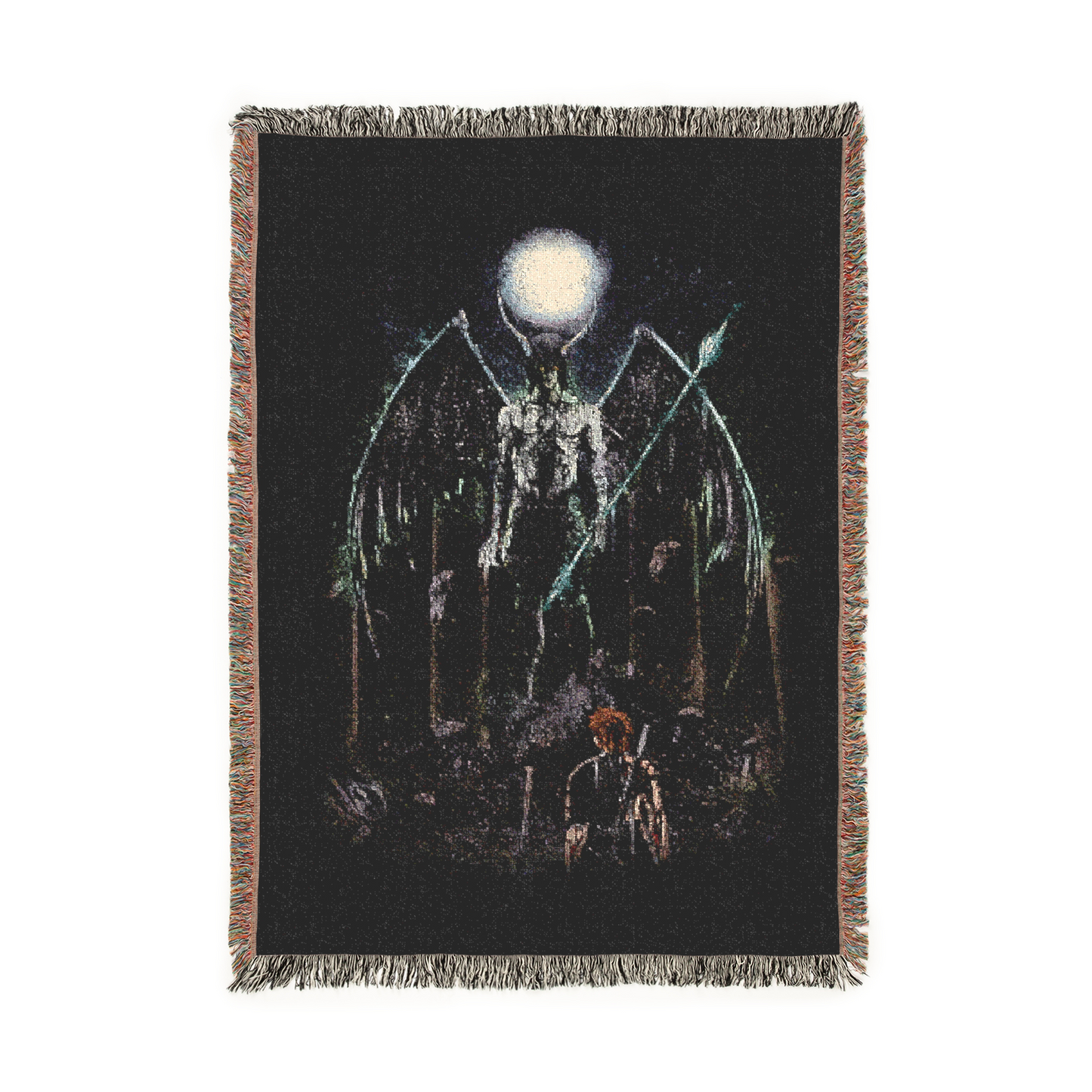 Ichigo vs. Ulquiorra Woven Blanket – A Clash of Titans in Textile Form
