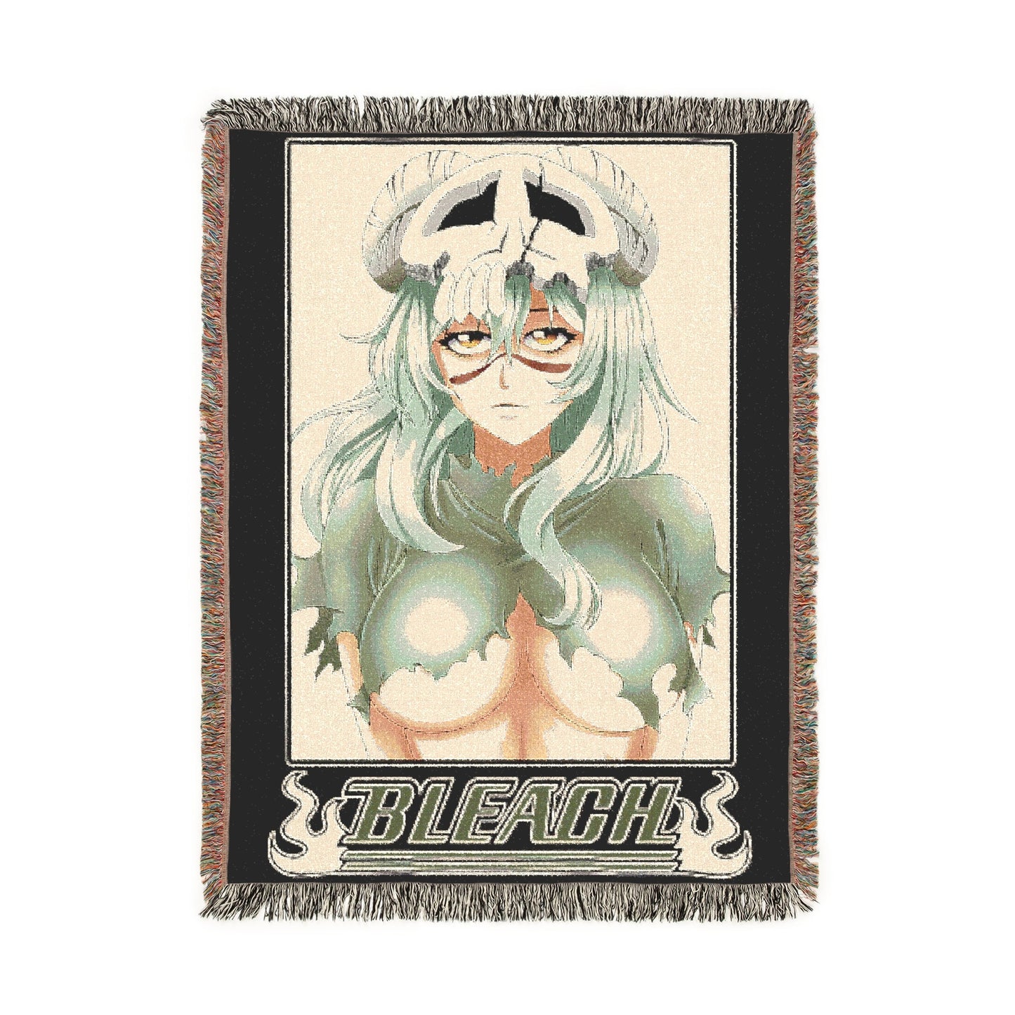 Espada No. 3 Serenity — Nel Tu Woven Throw Blanket | Bleach Anime Home Déco