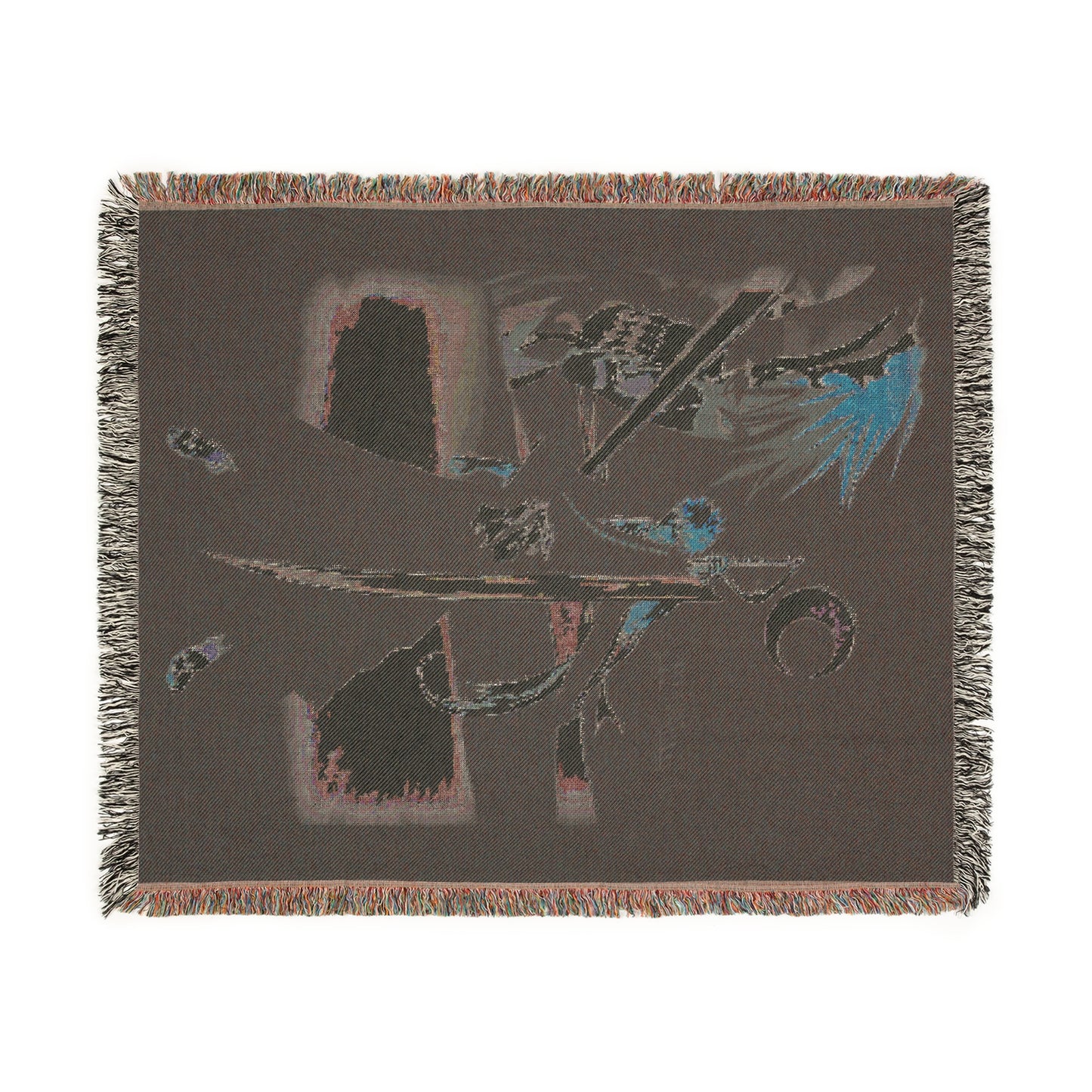 Hueco Mundo Eclipse — Ichigo Kurosaki Woven Throw Blanket | Bleach Anime Home Décor
