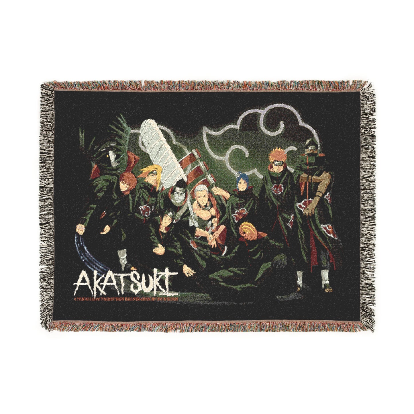 Akatsuki  Woven Blanket — Menacing Anime Villains Throw